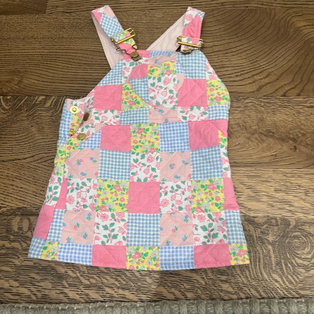 Beaufort Bonnet 2T girls patchwork jumper.